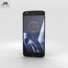Motorola Moto Z Play Black 3D Model