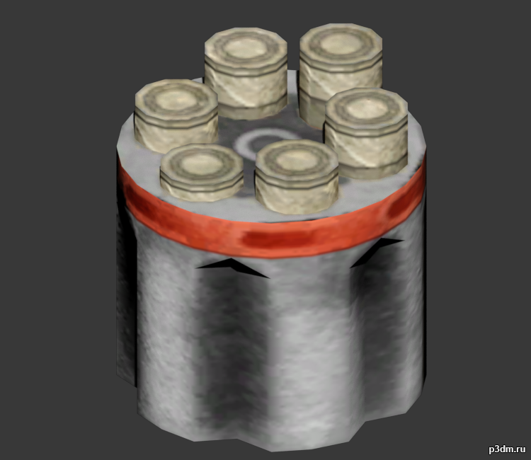 Ammo Pickup JHP 3D Model