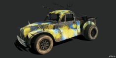 Austin A70 (Scutterbug) 3D Model