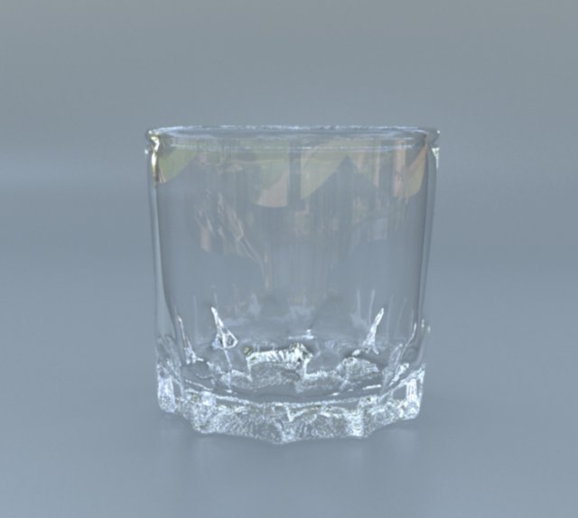 Whiskey Glass 3D Model