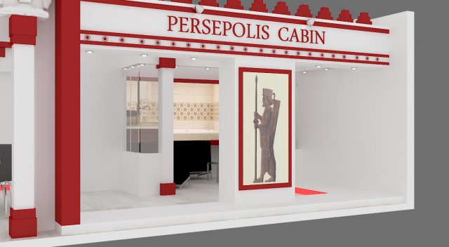 Exhibition stand 05 3D Model