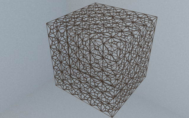 Beautiful mesh box 3D Model