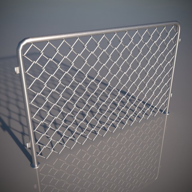 Fence 03 3D Model