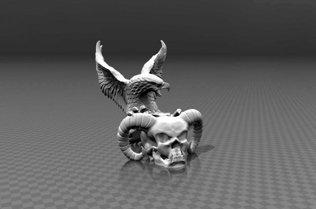 Devil Eagle 3D Model