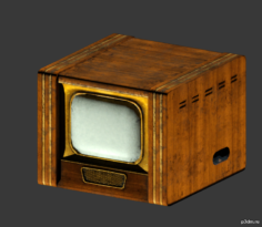 Television 3 3D Model