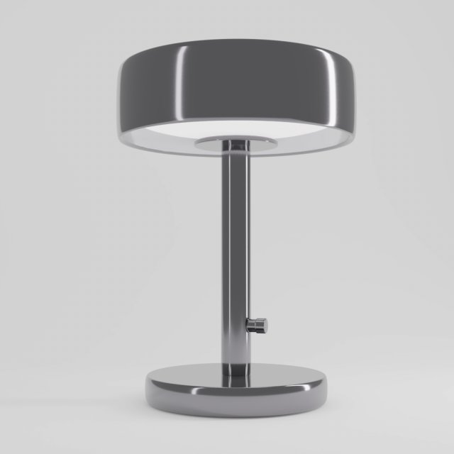 Chrome Lamp 3D Model