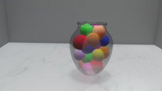 Glass Vase 3D Model