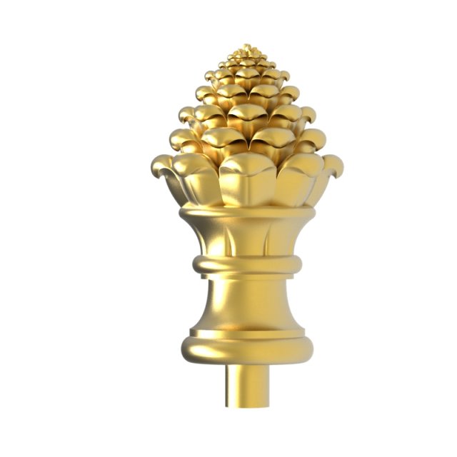 Cones carved 24 3D Model