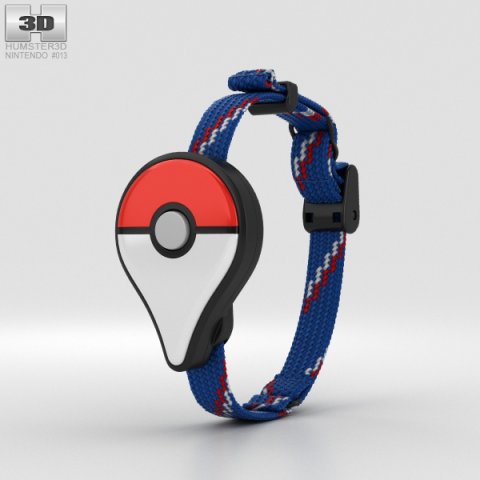 Nintendo Pokemon Go Plus 3D Model