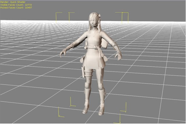 Sakura 3D Model