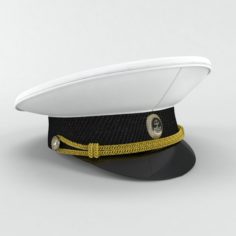 Captain cap 3D Model
