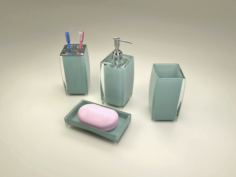Bathroom set 3D Model