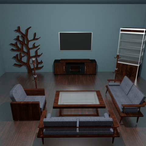 Living Room Package 3D Model