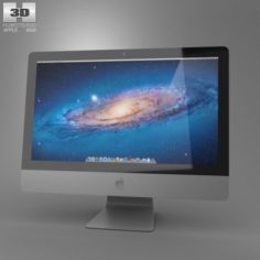 Apple iMac 215 2013 3D Model