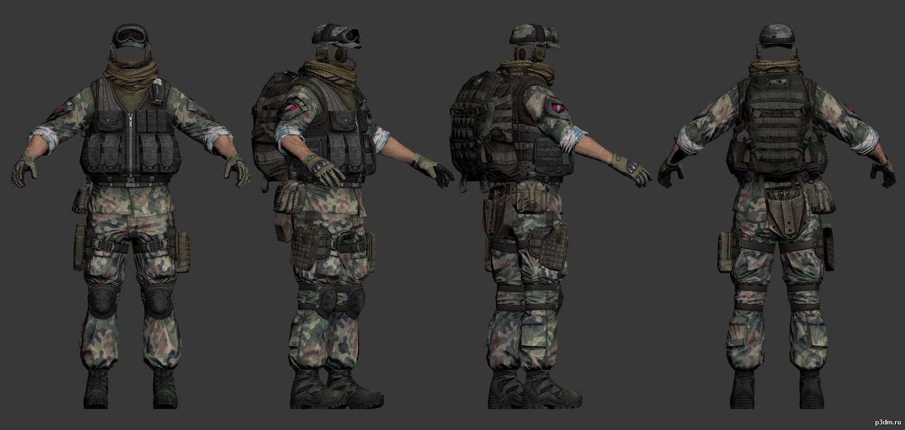 Cod 3d models