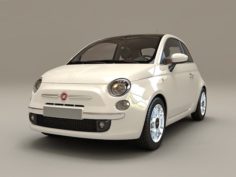 Fiat 500 R 3D Model