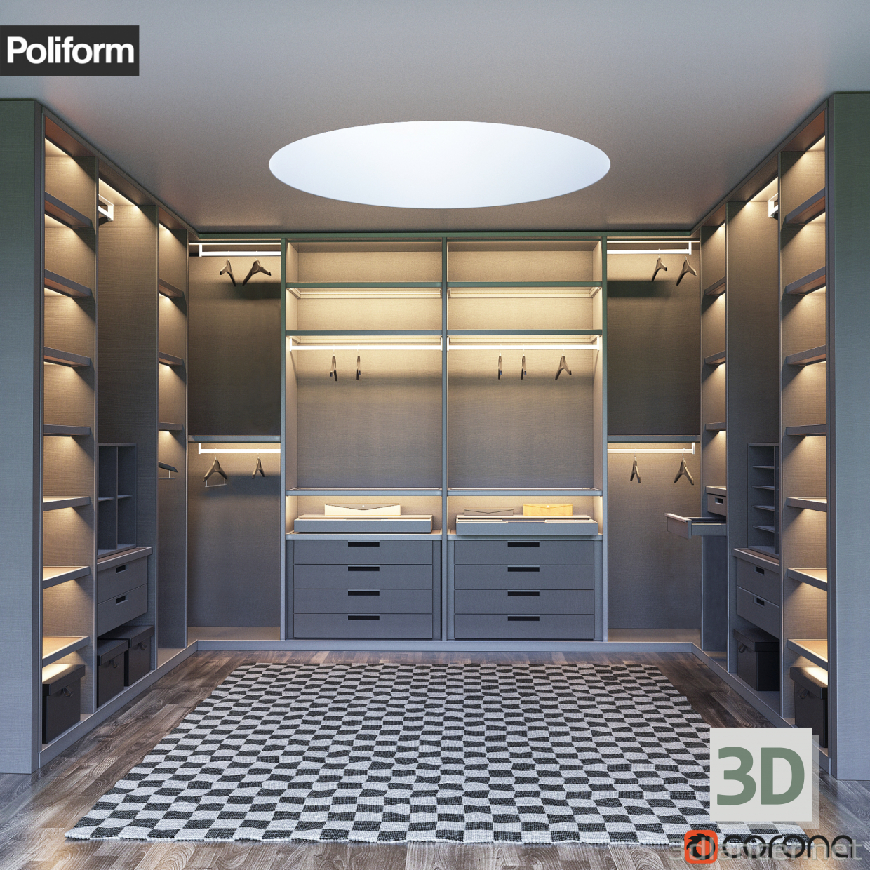 3D-Model 
Wardrobe