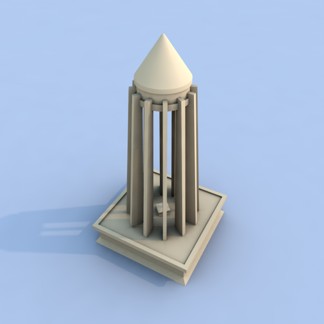Ibn sina temple 3D Model
