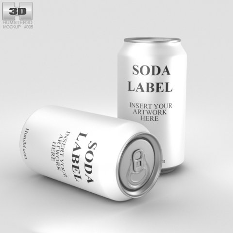 Soda Can 3D Model