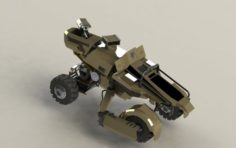 MG-001 – Scorpion Type UGV 3D Model