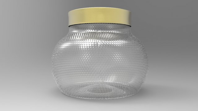 Glass bottles 3D Model