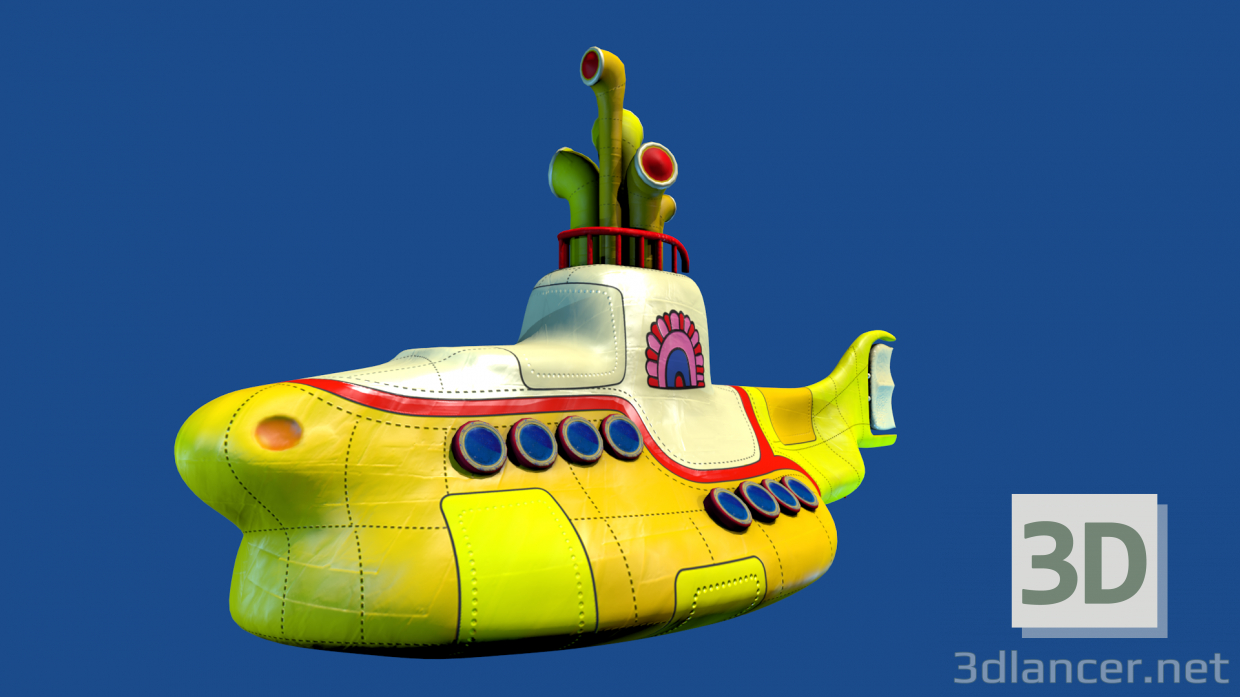 3D-Model 
Yellow Submarine