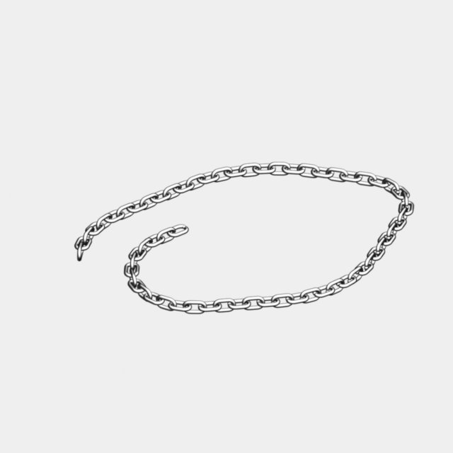 Stainless Steel Chain 3D Model