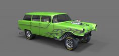 Gasser Pontiac Chieftain 3D Model