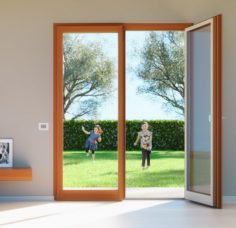 French Door – Double Door window 3D Model