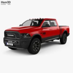 Dodge Ram Power Wagon 2017 3D Model