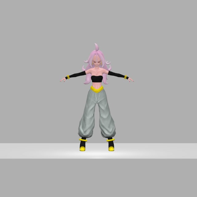 Android N21 3D Model