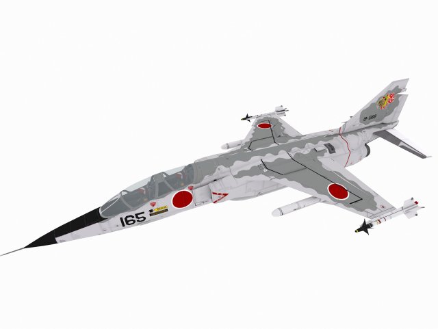 Mitsubishi T2 Sea Attack version 3D Model