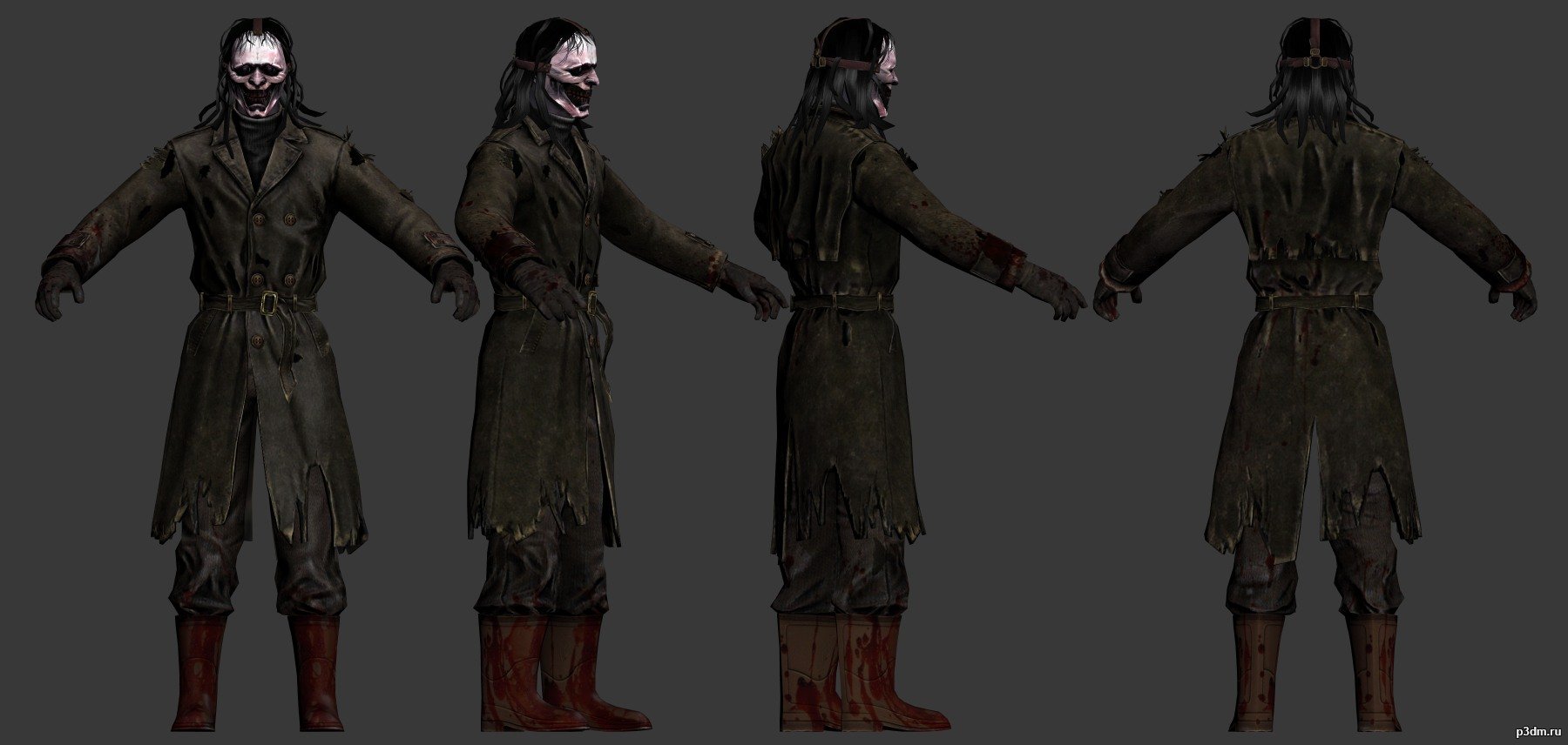 Murderer 3D Model