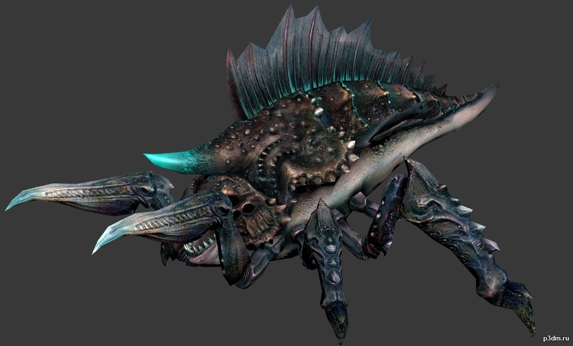Crawler 3D Model