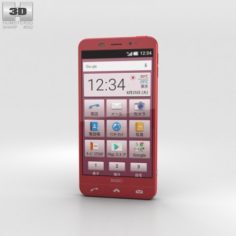 Sharp Basio 2 Red 3D Model
