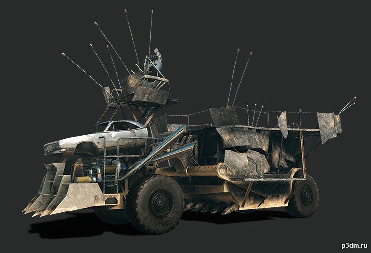 Custom Made (The Land Move) 3D Model