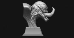 Venom Bust – Marvel 3D print model 3D Model