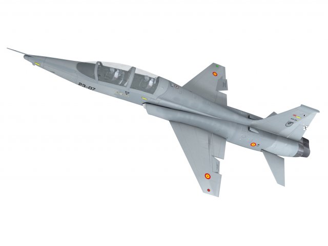 Northrop F-5 B Spanish Air Force schemes 3D Model