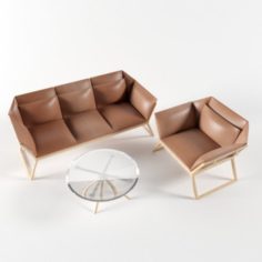 Burotime sofa 3D Model