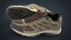 Hiking shoes 3D Model