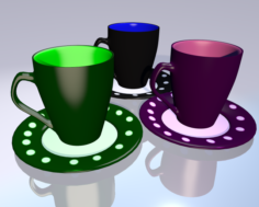 Cup of coffee 3D Model