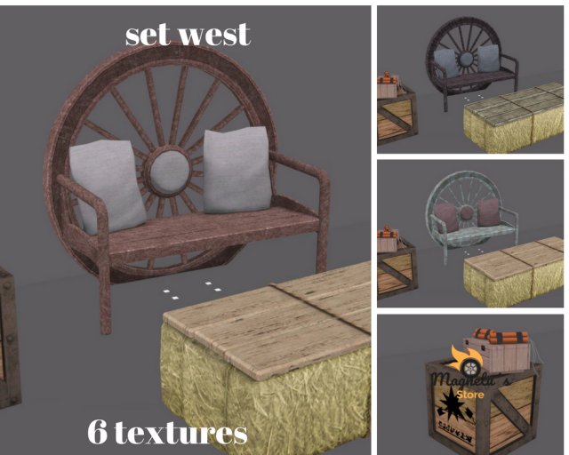 West Set 3D Model