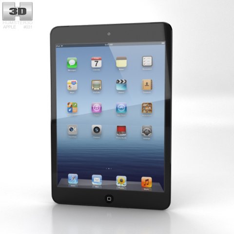 Apple iPad Mini Cellular 3D Model