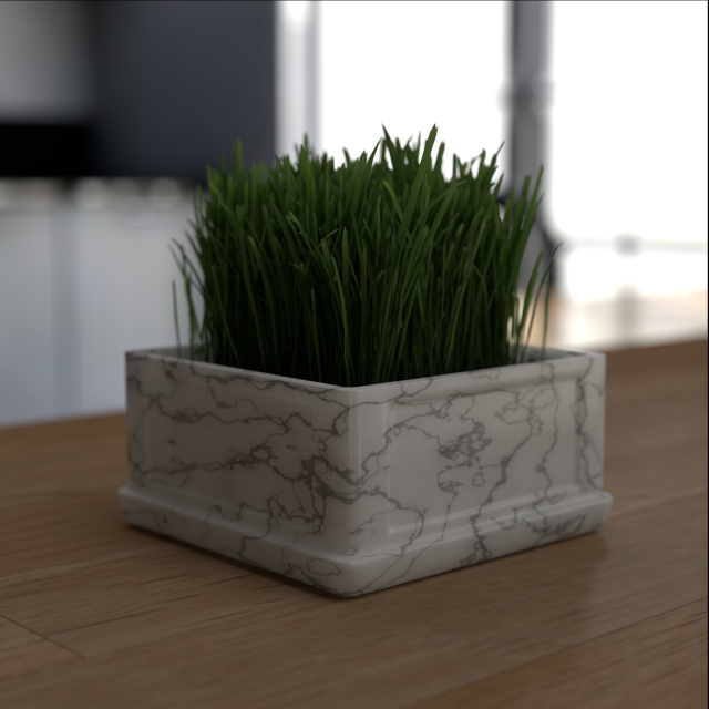 Grass decoration 3D Model