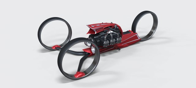 Trike concept 2 3D Model