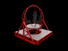 Human Gyroscope 3D Model