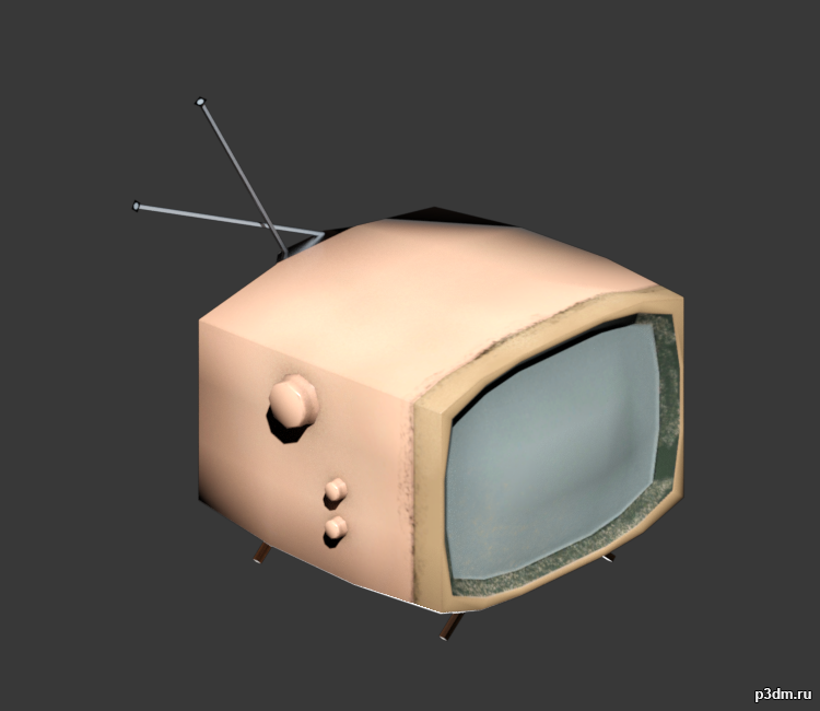 TV 3D Model