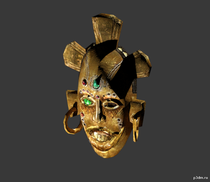 Ceremonial Mask 3D Model