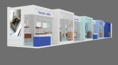 Exhibition stand 10 3D Model