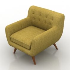 Armchair 3D Model